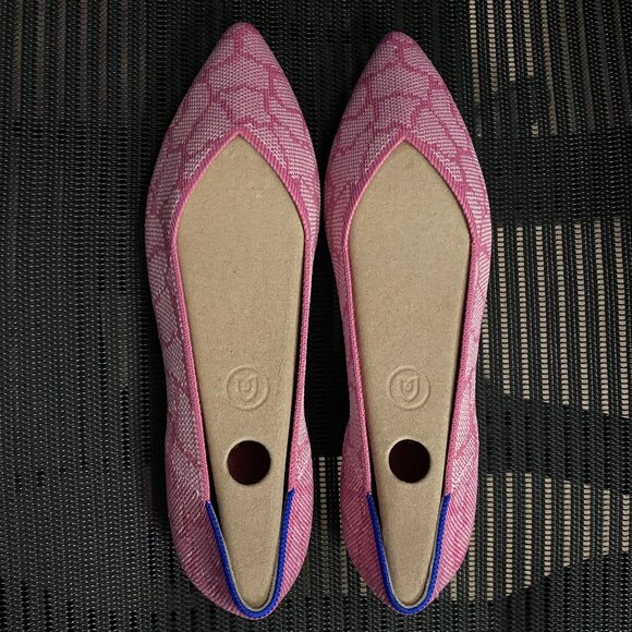 Rothy's Rose Quartz The Point - Size 7.5 - Picture 2 of 5